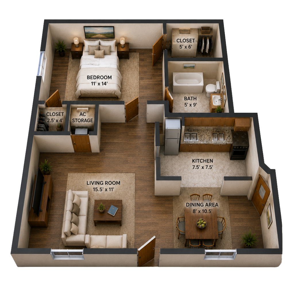 Floor Plan: A